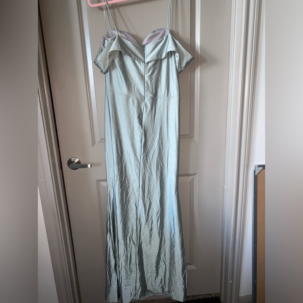 Formal Sage Dress - Picture 3 of 6